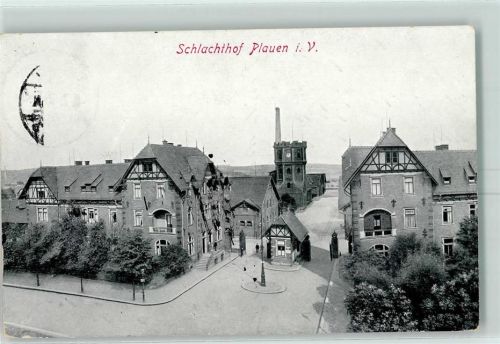 08523 O9900 Plauen 1915 - Schlachthof