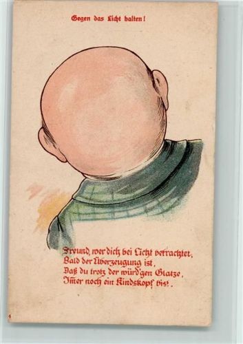 1900 Vers Glatze Lithographie AK