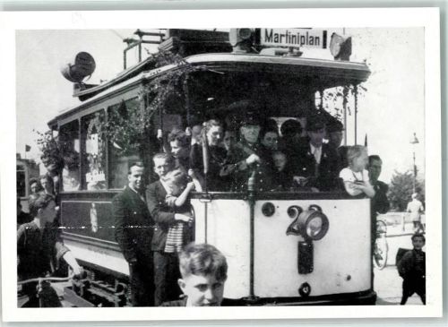 Halberstadt 75 Jahre Straßenbahn Martiniplan