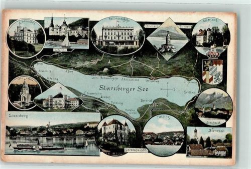 Starnberg Starnberger See Rottmanshöhe Schloss Berg Votiv Kapelle