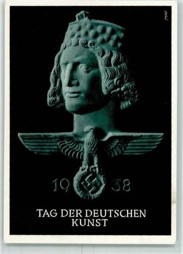 Tag der Deutschen Kunst + Sonderstempel 1938