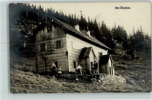 Ötscher Schutzhaus Beschreibung aufgeklebt
