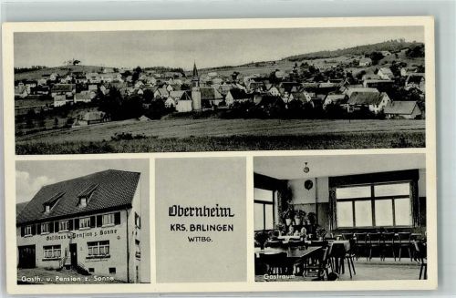 Obernheim Gasthaus Pension Zur Sonne Inh Alois Allgaier