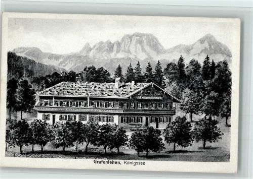 Schönau Grafenlehen Haus von Georg Lenz Fremdenzimmer Pension AK
