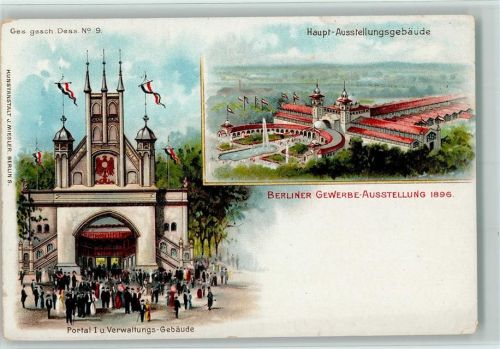 1896 Gruss aus - Kunstanstalt Miesler Nr. 9 AK