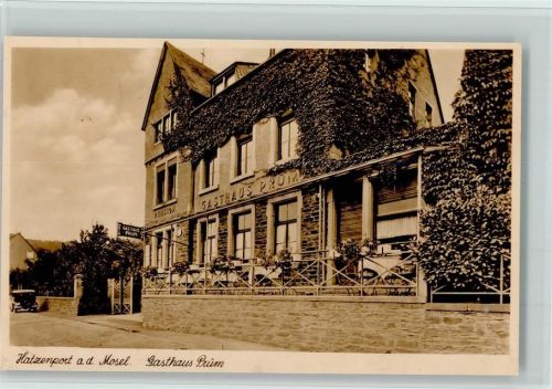 56332 W5401 Hatzenport 1939 Foto AK Gasthaus Prüm - Cramers Kunstanstalt