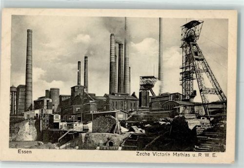 45127 W4300 Essen , Ruhr - Zeche Viktoria Matthias
