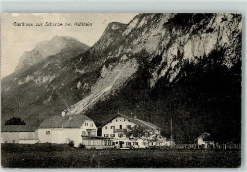 Kufstein 1919 Gasthaus zur Schanze