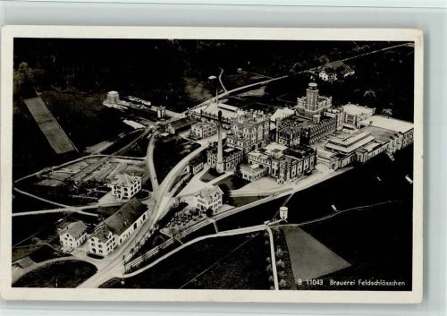 Rheinfelden Luftbild - Feldschlösschen, gute Erhaltung AK Brauerei 1930