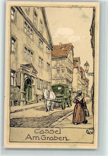 Kassel Am Graben AK