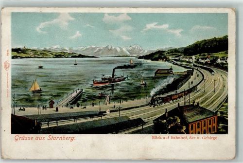 Starnberg Bahnhof Starnberger See Dampfer