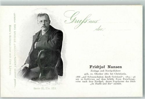 1900 Fridtjof Jansen - Serie E Nr. 172 Das Grosse Jahrhundert AK