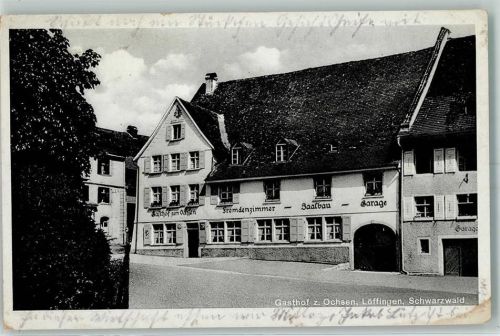 Löffingen Gasthof Zum Ochsen Bes. Alfred Köpfler