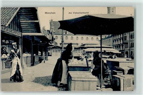 München Victualienmarkt Marktszene Verlag Ottmar Zieher