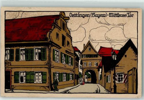 Oettingen Mittleres Tor sign