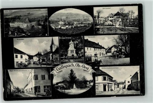Gallspach Schloss Zelleis Sonnenhof Kirchenplatz Marktplatz Grieskirchenerstraße