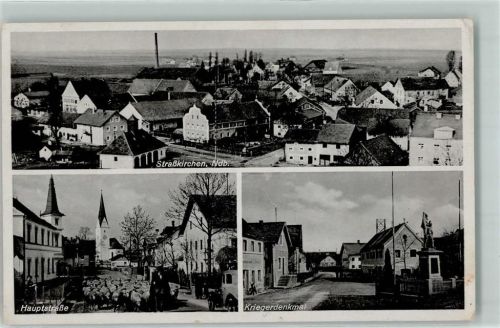 Straßkirchen Hauptstraße Kriegerdenkmal