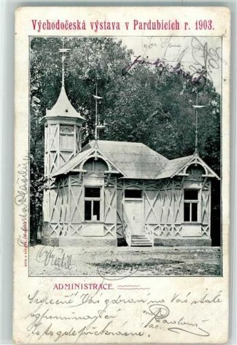 Pardubice 1903 Vychodoceska vystava Administrace