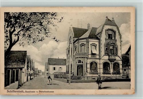 W6707 Schifferstadt Bankhaus und Darlehnskasse Bank