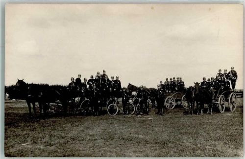 Schleswig Feuerwehr Fahrrad Ort handschriftlich