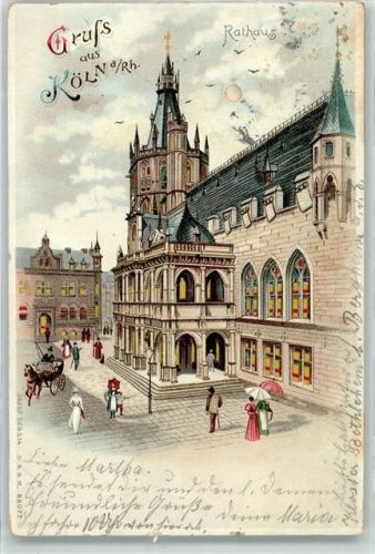 Köln Altstadt-Nord 103 1903 Rathaus