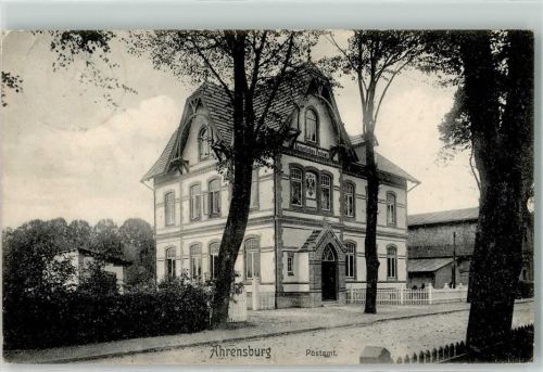 22926 W2070 Ahrensburg 1908 - Postamt
