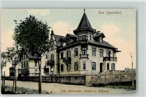 Bad Oppelsdorf 1911 Villa Waldesruhe Daheim Hoffnung