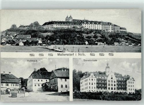 84066 W8304 Mallersdorf-Pfaffenberg Gebrauchsspuren Hofmark Sanatorium