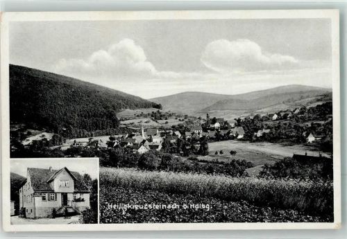 69253 W6901 Heiligkreuzsteinach - Gasthaus u. Pension zum weißen Lamm
