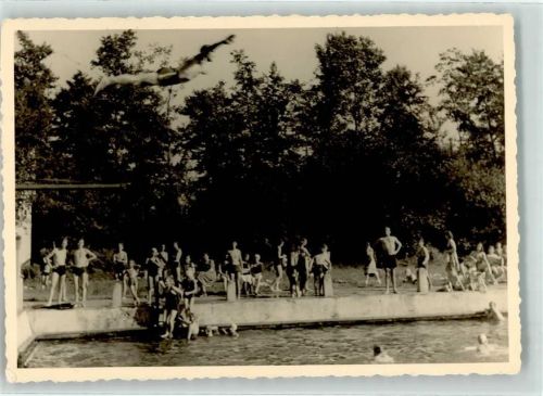 Niederembt Schwimmbad Ort lt. Stempel