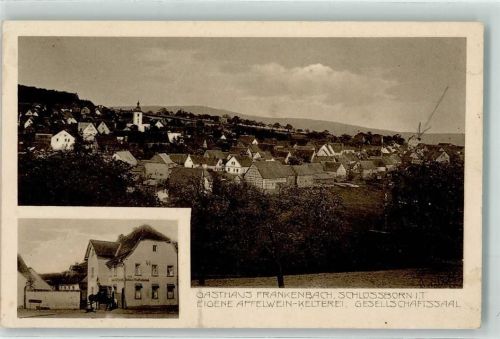 Schloßborn Gasthaus Frankenbach Pferd
