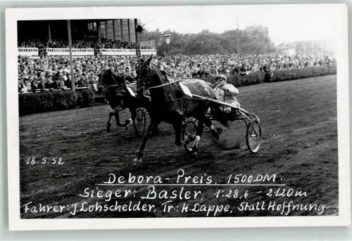 1952 Sieger: Basler Fahrer: Lohschelder