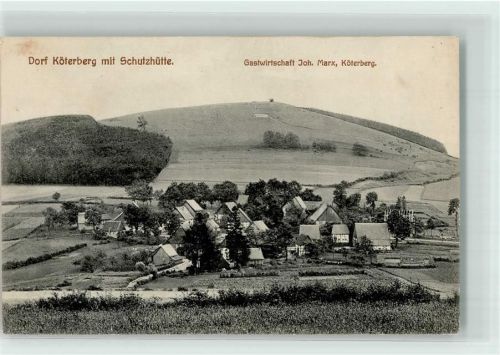 Köterberg Schutzhütte Gasthaus Marx