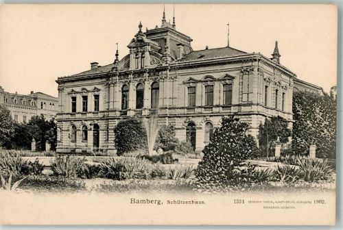 96047 W8600 Bamberg - Gasthaus Schützenhaus am Schönleinsplatz