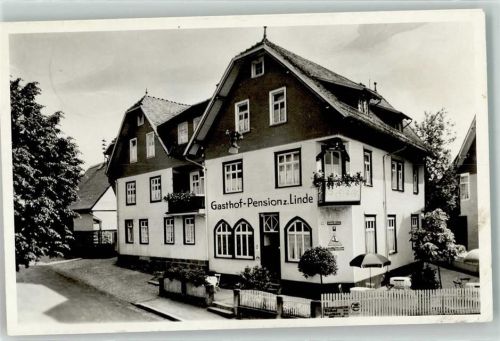75328 W7542 Schömberg b Neuenbürg, Württ - Gasthaus-Pension zur Linde