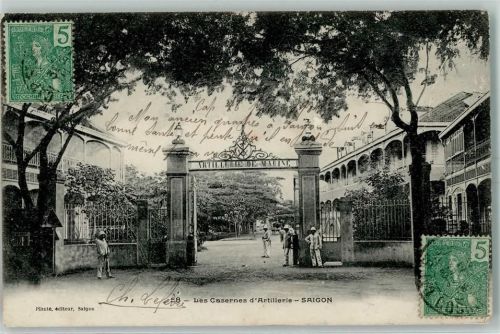 Saigon 1906 - Les Casernes d'Artillerie