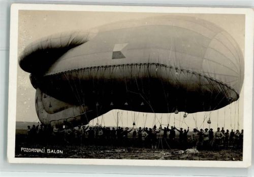 WK I Pozorovaci Balon - Beobachtungsballon Fesselballon