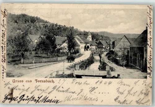 71540 W7157 Fornsbach , Württ 1904