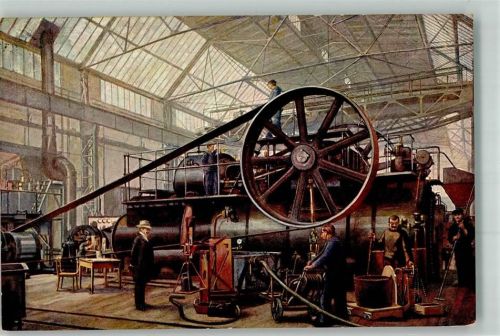 Magdeburg 1912 Amtliche Prüfung einer 800 pferdigen Patent-Heißdampf Lokomobile R. Rolf