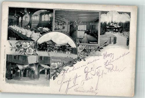 Oslo 1899 Gasthaus Hotel Holmenkollen
