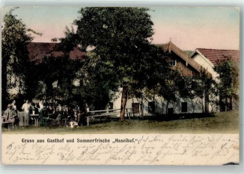 94032 W8390 Passau 1908 - Gasthaus Haselhof OT Haslachhof