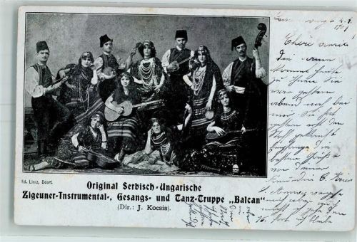 1901 Instrumental Tanz Truppe Balcan AK