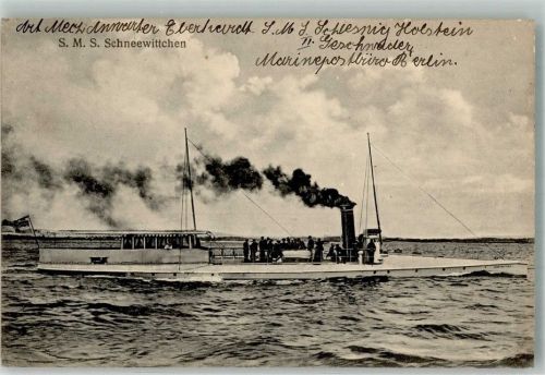 SMS Schneewittchen Verlag Gebr. Lempe Nr. 114 Rö Marine WK I