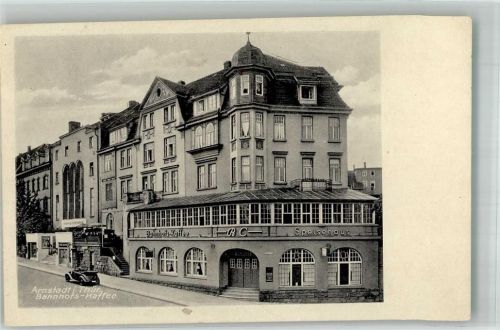 Arnstadt HO-Gaststätten Bahnhofs-Kaffee-Gasthaus