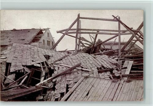 Chemnitz Sturm Katastrophe 1916 - Fritschings-Gut , I AK