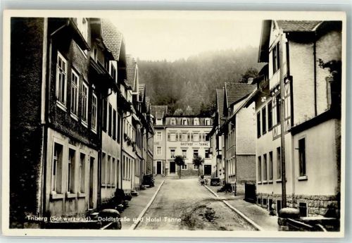 Triberg Doldtstraße Hotel Tanne