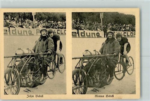 1907 John Bedell + Menus Bedell Verlag Franz Martin AK