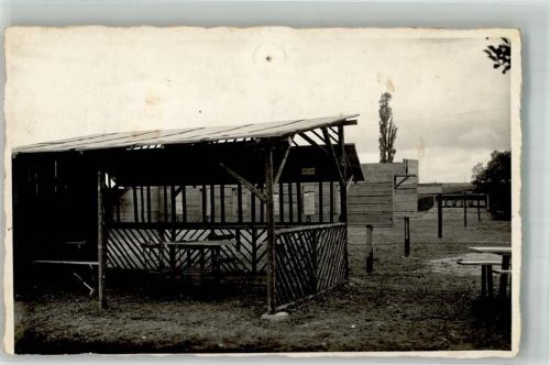 Moosburg Schießplatz Schießscheiben Foto AK Reißnagelloch