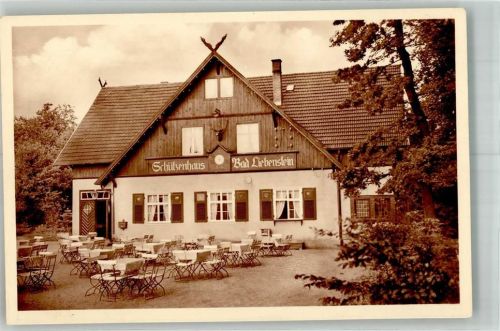Bad Liebenstein Gasthaus Schützenhaus Gartenwirtschaft