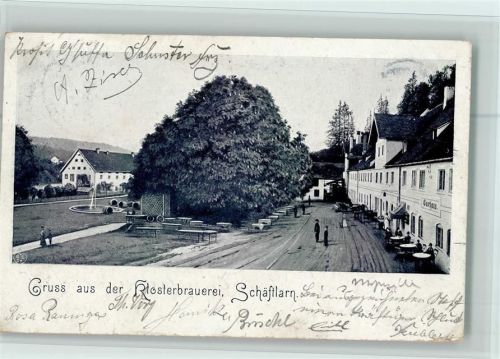 Schäftlarn 1901 Klosterbrauerei